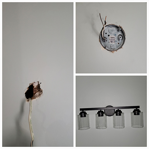 Light Fixture Installation